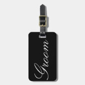 グルーム ラゲッジタグ (正面縦)