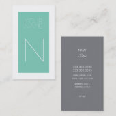 グルーンアールデコ 名刺 (正面/裏面)