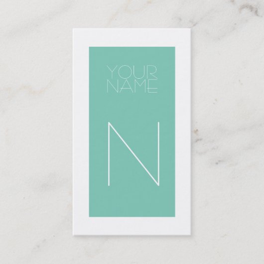 グルーンアールデコ 名刺 (正面)