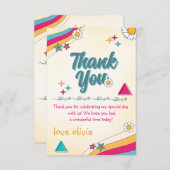 グルーヴなヒッピー&ブリースタイリッシュズ サンキューカード (正面/裏面)