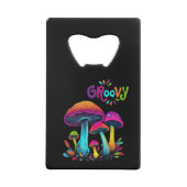 グルーヴィカラフルクサイケデリックキノコ クレジットカード栓抜き (裏面)