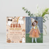 グルーヴィキュート幽霊ハロウィーン4th誕生日パーティー 招待状 (スタンド正面)