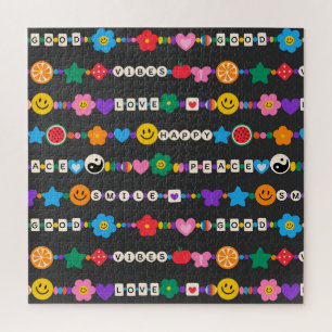 グルーヴィグッドビーブラブスマイルレトロビーズ ジグソーパズル