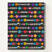 グルーヴィグッドビーブラブスマイルレトロビーズ ノートブック (裏面)