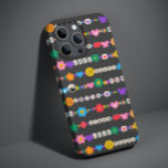 グルーヴィグッドビーブラブスマイルレトロビーズ Case-Mate iPhone 14ケース<br><div class="desc">Groovyグッドビーブズ愛スマイルレトロビーズiPhoneケースは、愛、平和、幸せ、スマイル、良いヴィーブなどの文字と友情ビーズの様々な機能を備え、花、蝶、ハート、星、インや陽のシンボルや象徴にアクセントを明るい色で。クリスマス、誕生日、友達、姉妹最高のなどに最適な贈り物。©Evco Studio www.zazzle.com/store/evcostudioによる設計</div>