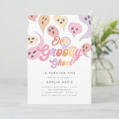 グルーヴィグール不気味ガールズハロウィン誕生日 招待状 (スタンド正面)