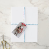 グルーヴィサンタドールファイバーアート裁縫キルティングクレフティ ギフトタグ (より糸付き)