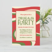 グルーヴィスワールレトロクリスマスパーティー 招待状 (スタンド正面)