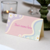 グルーヴィデイジーバースデーパーティー座席表 プレイスカード