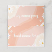 グルーヴィデイジーバースデーパーティー座席表 プレイスカード (外部開封)