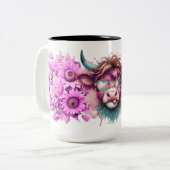 グルーヴィハイランド開花 ツートーンマグカップ (正面左)