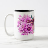 グルーヴィハイランド開花 ツートーンマグカップ (左)