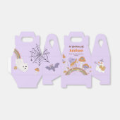 グルーヴィハロウィーンかわいい幽霊誕生日パーティー フェイバーボックス (折り畳みなし)