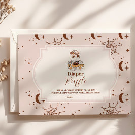 グルーヴィハロウィーンリトルブーベビーラッフルおむつ エンクロージャーカード