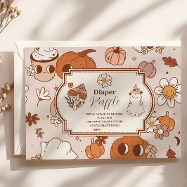 グルーヴィハロウィーンリトルブーベビーラッフルおむつ エンクロージャーカード