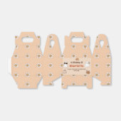 グルーヴィハロウィーン誕生日かわいい幽霊パーティー フェイバーボックス (折り畳みなし)