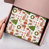 グルーヴィヒッピーレトロメリークリスマスサンタおもしろい 薄葉紙