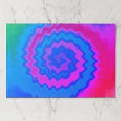 グルーヴィファンキーレトロ旋回クールランチョンマット ペーパーパッド (正面)