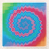 グルーヴィファンキーレトロ旋回パタカッコいいーンを絞る ガラスコースター (正面)