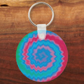 グルーヴィファンキーレトロ旋回パタカッコいいーンを絞る キーホルダー (正面)