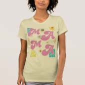 グルーヴィフラワーママ母の日 Tシャツ (正面)