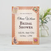 グルーヴィブライダルシャワー 招待状 (スタンド正面)