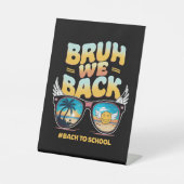 グルーヴィブルウィーバックファースト新学期 台座サイン (正面)