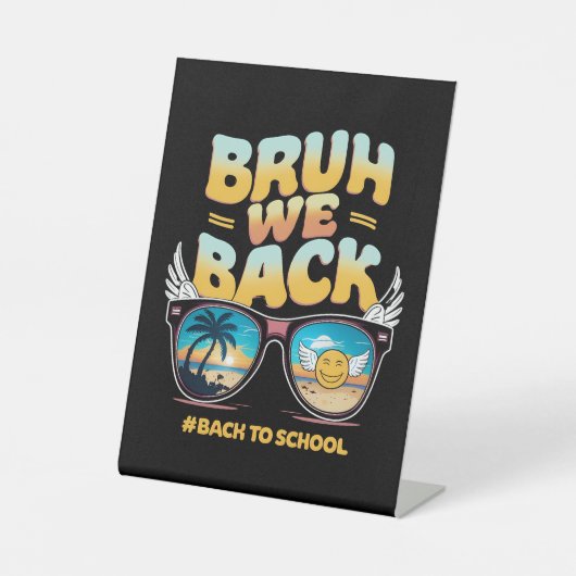 グルーヴィブルウィーバックファースト新学期 台座サイン (正面)