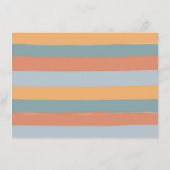 グルーヴィベビーアドバイスレトロサンシャインベビーシャワー アドバイスカード (裏面)