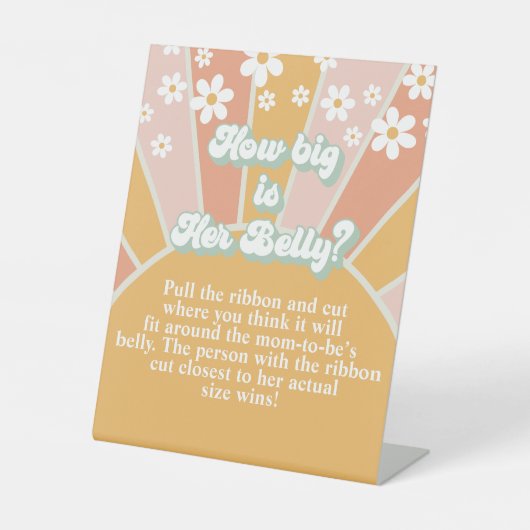 グルーヴィベビーレトロサンシャインゲーム 台座サイン (正面)