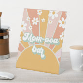 グルーヴィベビーレトロサンシャインベイビーシャワーマモマオーサバー 台座サイン (インサイチュ)