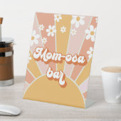 グルーヴィベビーレトロサンシャインベイビーシャワーマモマオーサバー 台座サイン (インサイチュ)