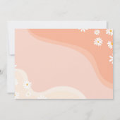 グルーヴィボホデイジー1st誕生日招待状 招待状 (裏面)