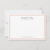 グルーヴィボホフローラバースデーパーティーお祝い サンキューカード (正面)