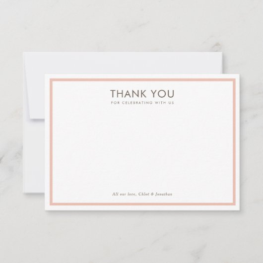 グルーヴィボホフローラバースデーパーティーお祝い サンキューカード (正面)