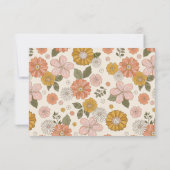 グルーヴィボホフローラバースデーパーティーお祝い サンキューカード (裏面)