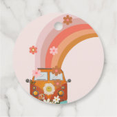 グルーヴィヤングワイルドアンドスリーピンクピーチバンデイジー フェイバータグ (裏面)