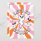 グルーヴィレッツゴーグルスバチェロレッテ 招待状 (正面/裏面)