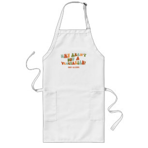 グルーヴィレトロなぜベジタリアンじゃない？ ロングエプロン