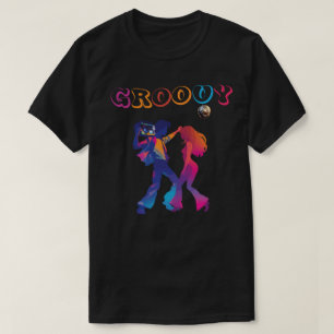 グルーヴィレトロディスコスタイル Tシャツ