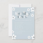 グルーヴィレトロデイジーガールズ1stバースデートリビア ノートカード (正面)