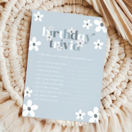 グルーヴィレトロデイジーガールズ1stバースデートリビア ノートカード