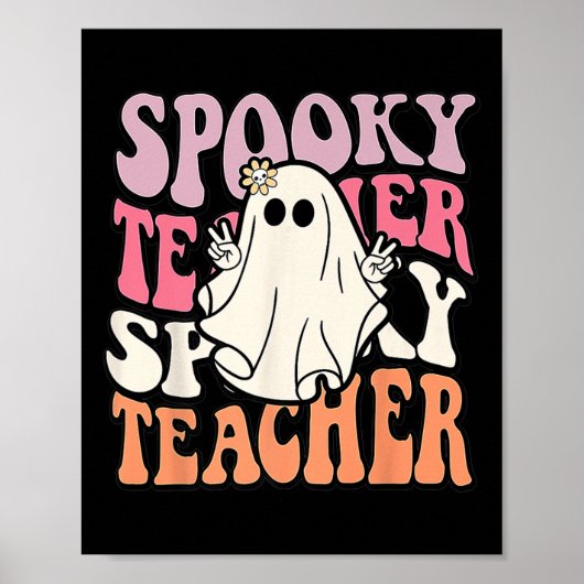 グルーヴィレトロハロウィン不気味先生トリックオータティー ポスター (正面)