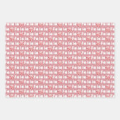 グルーヴィレトロピンクファラクリスマス ラッピングペーパーシート (正面3)