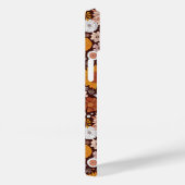 グルーヴィレトロフラワーガーデンパターン Case-Mate iPhoneケース (裏面 / 右)