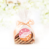 グルーヴィレトロブライダルシャワーヒッピー有利 ラウンドシール