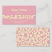 グルーヴィレトロボホバラクリームボタニカルトレンディー 名刺 (正面/裏面)