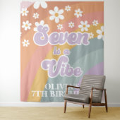 グルーヴィレトロレインボーセブンはヴィーブ タペストリー (インサイチュ)