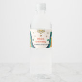 グルーヴィレトロレインボーバースデーパーティー ペットボトルラベル (正面)