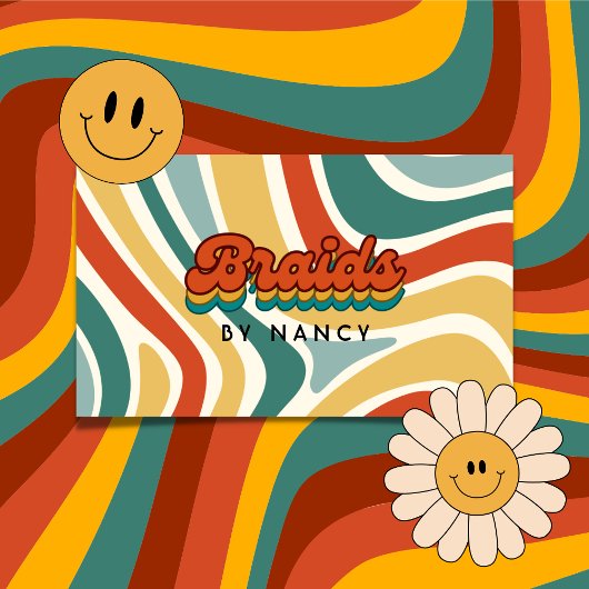 グルーヴィレトロ三つ組 名刺